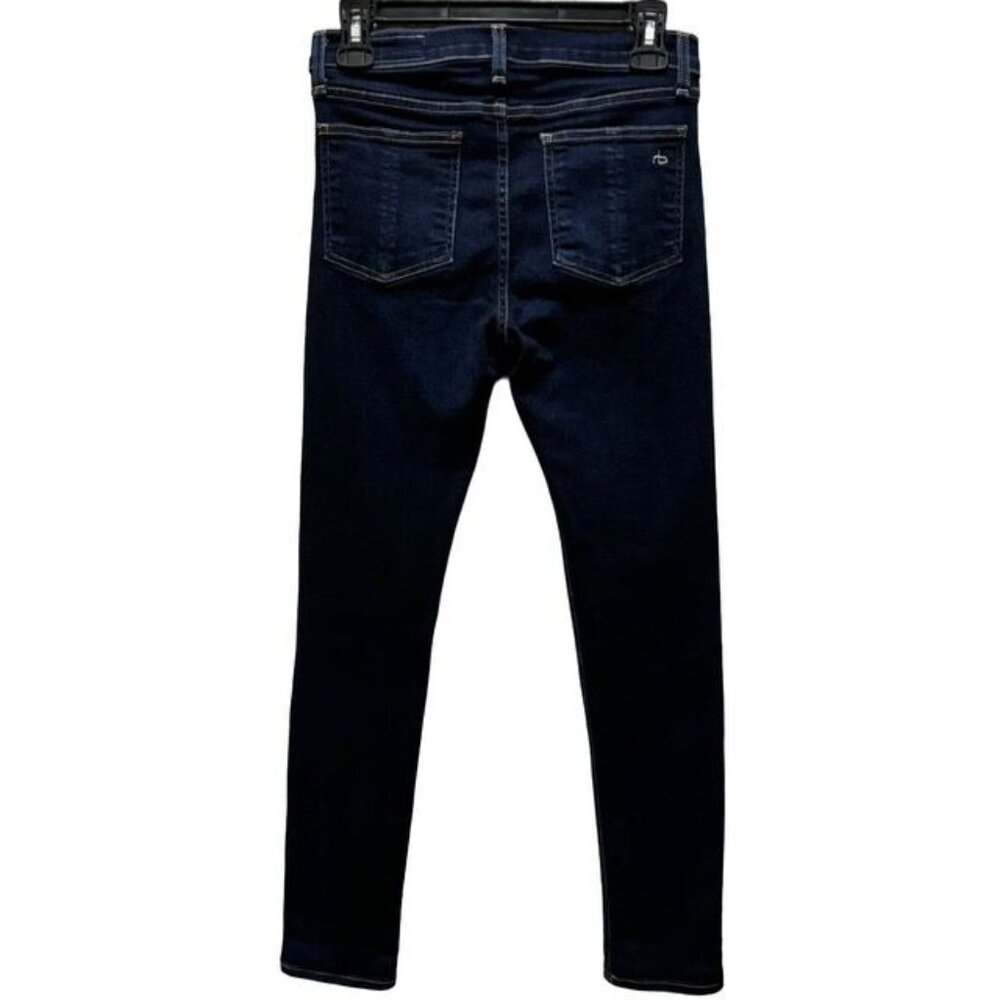 Rag & Bone Womens High Rise Skinny Jeans Size 28 Dark Wash Couleur Heritage - Picture 4 of 10